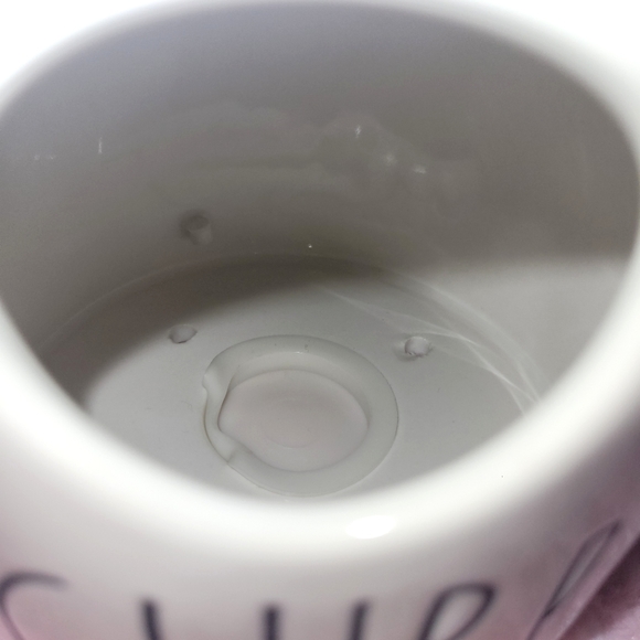 2-sided Rae Dunn "Chirp" birdhouse with ribbon & bird/branch print on back. - Picture 14 of 16